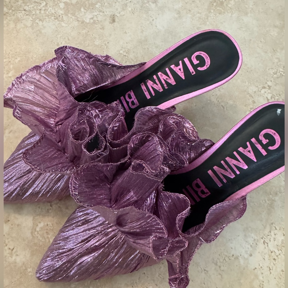 Gianni Bini  metallic heels